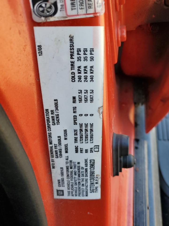 2009 Hummer H3 VIN: 5GTEN13E098139623 Lot: 71036824