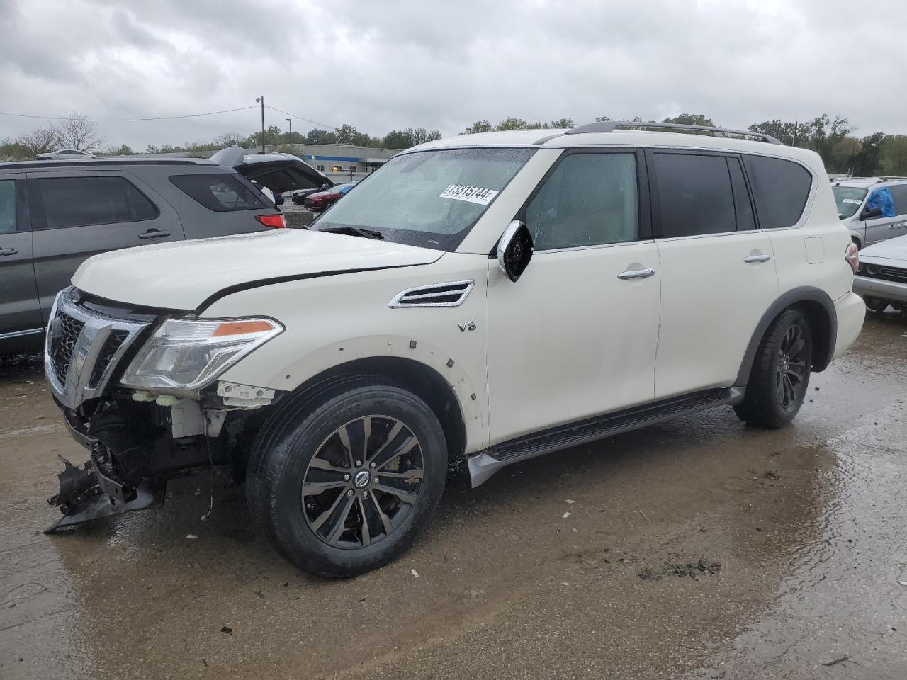 2017 Nissan Armada Platinum للبيع في Louisville، KY - Front End