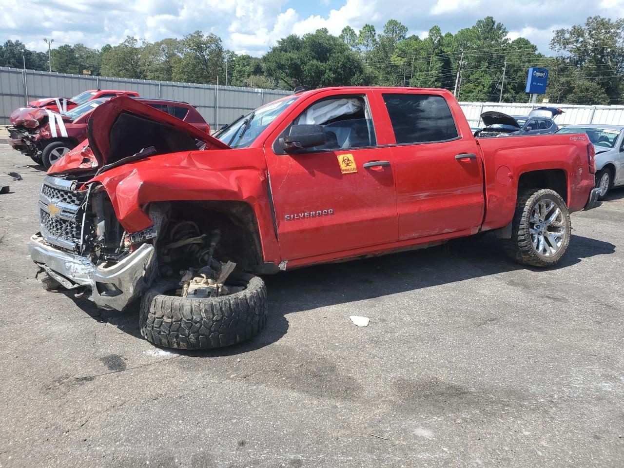 2014 Chevrolet Silverado K1500 Lt VIN: 3GCUKRECXEG158643 Lot: 72220964