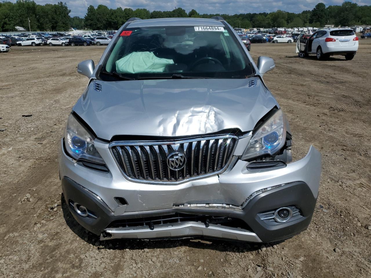 2015 BUICK ENCORE with FRONT END damage, VIN KL4CJBSB7FB268524