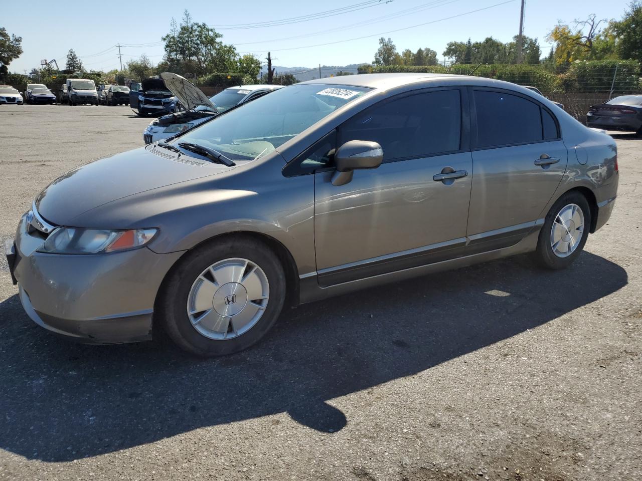 2007 Honda Civic Hybrid VIN: JHMFA36277S013911 Lot: 72826224