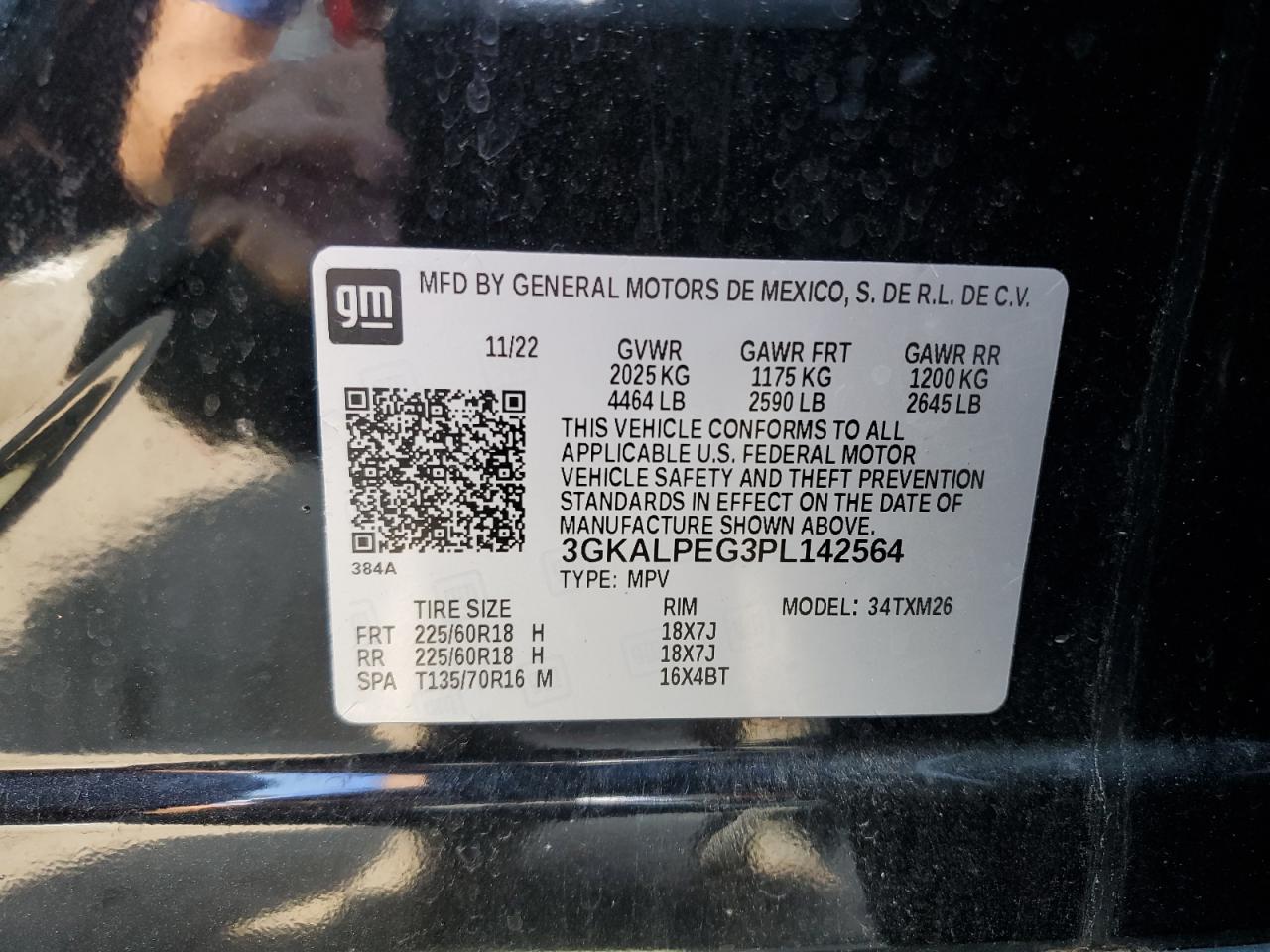 3GKALPEG3PL142564 2023 GMC Terrain Slt