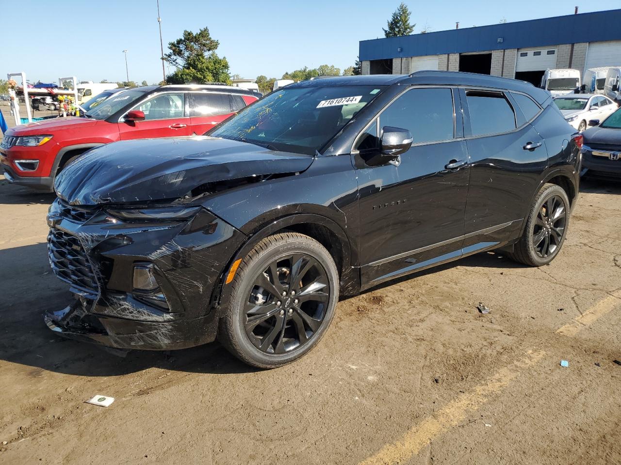 2022 Chevrolet Blazer Rs იყიდება Woodhaven-ში, MI - All Over