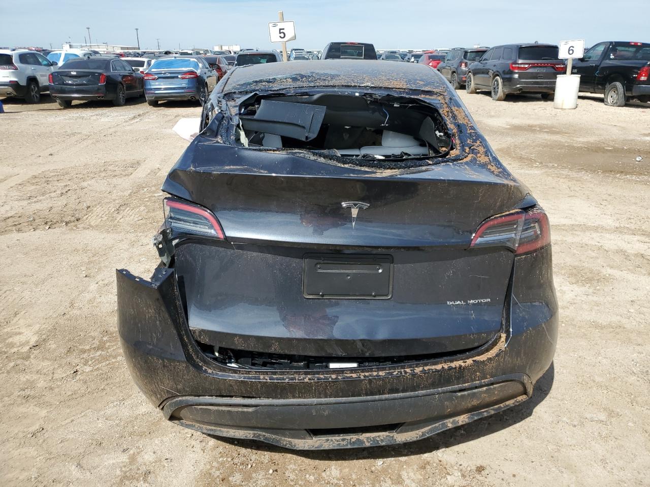 2024 Tesla Model Y VIN: 7SAYGDEE4RA283429 Lot: 72965204