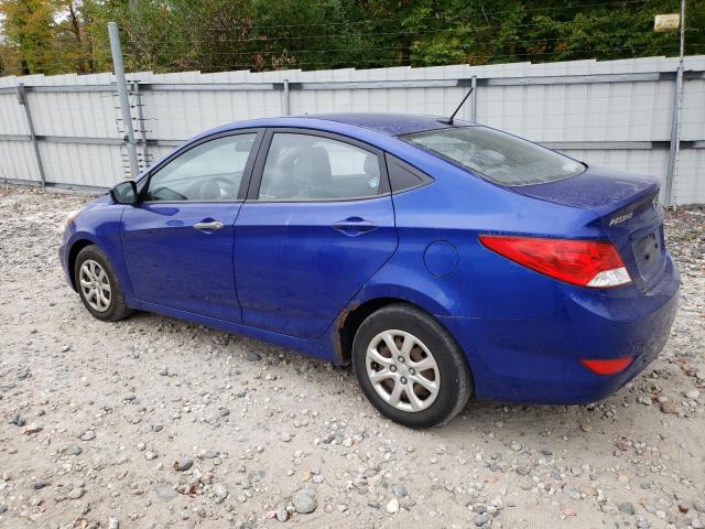  HYUNDAI ACCENT 2013 Синий