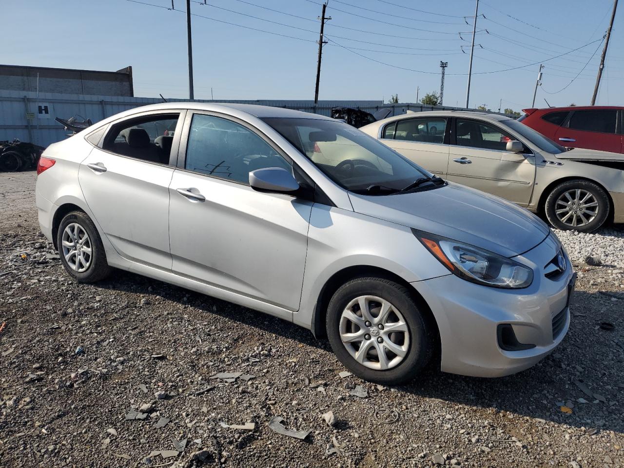 2013 Hyundai Accent Gls VIN: KMHCT4AE0DU313596 Lot: 71081094