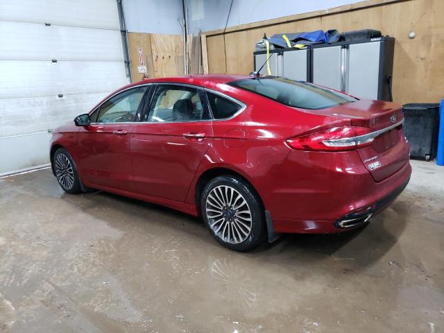  FORD FUSION 2017 Burgundy