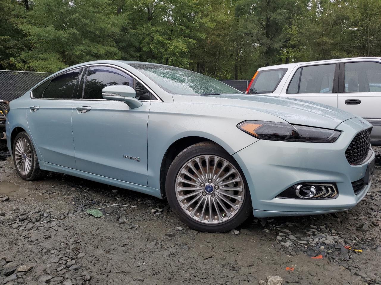 2014 Ford Fusion Titanium Hev VIN: 3FA6P0RU0ER101774 Lot: 71245314