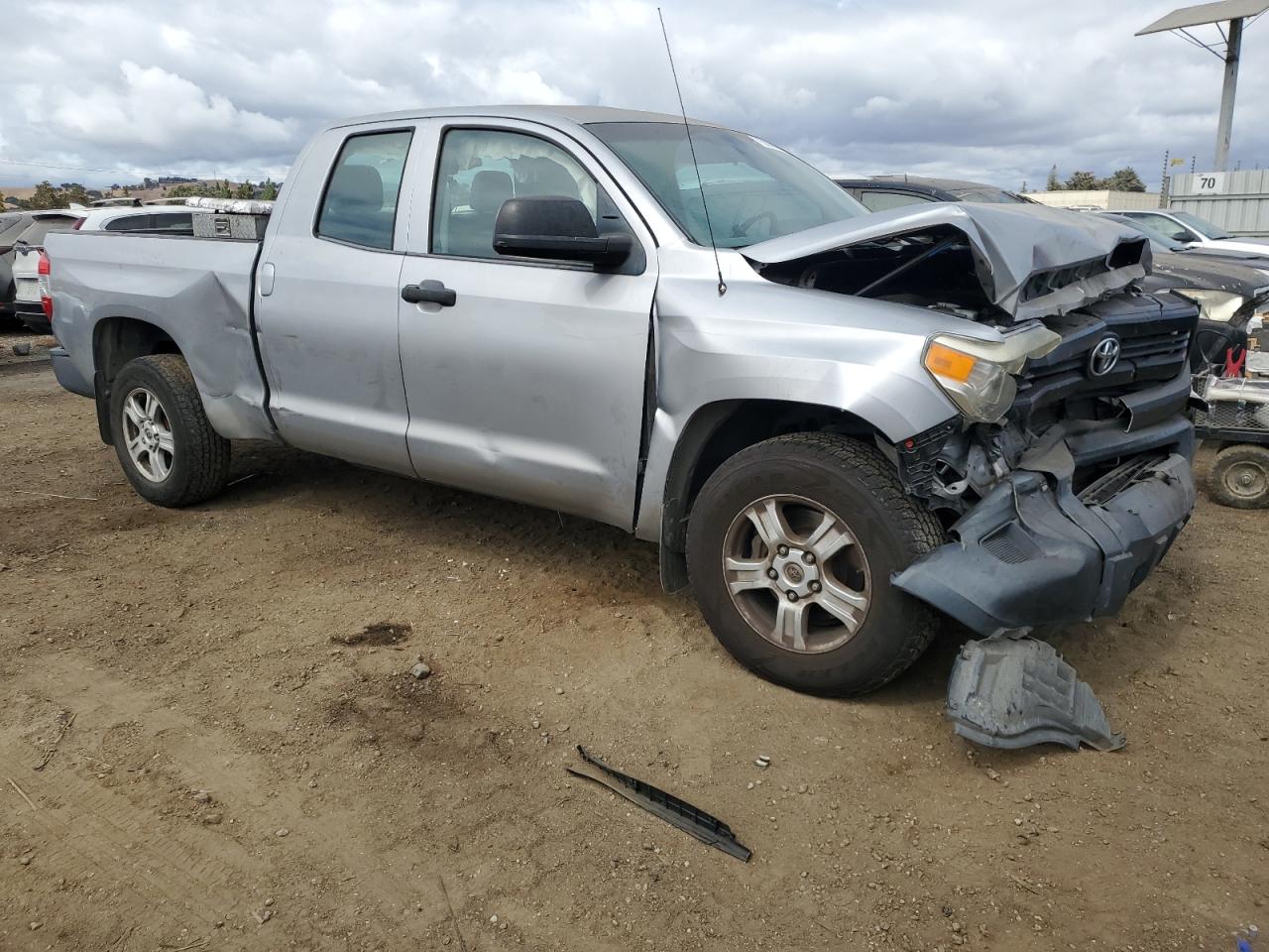 2014 Toyota Tundra Double Cab Sr VIN: 5TFUM5F13EX056208 Lot: 71628884