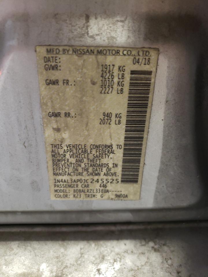 1N4AL3AP0JC245525 2018 Nissan Altima 2.5