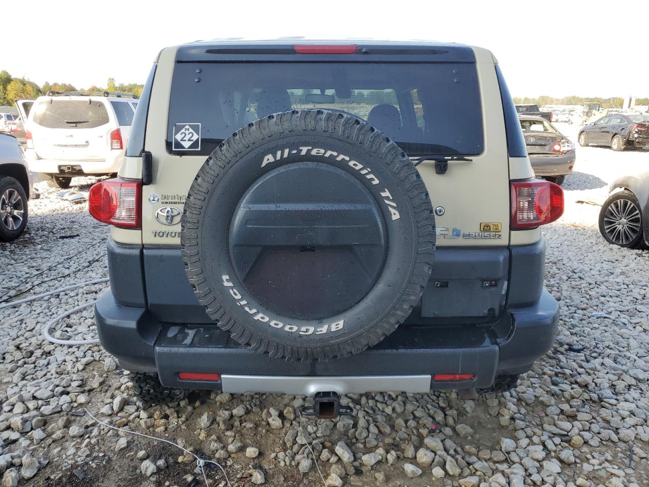 2010 Toyota Fj Cruiser VIN: JTEBU4BF6AK094618 Lot: 71427684