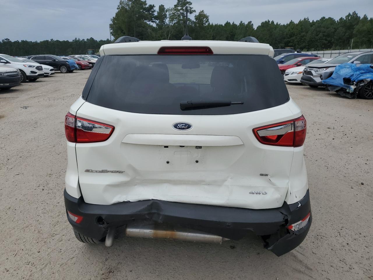 2022 Ford Ecosport Se VIN: MAJ6S3GL6NC470292 Lot: 69832544