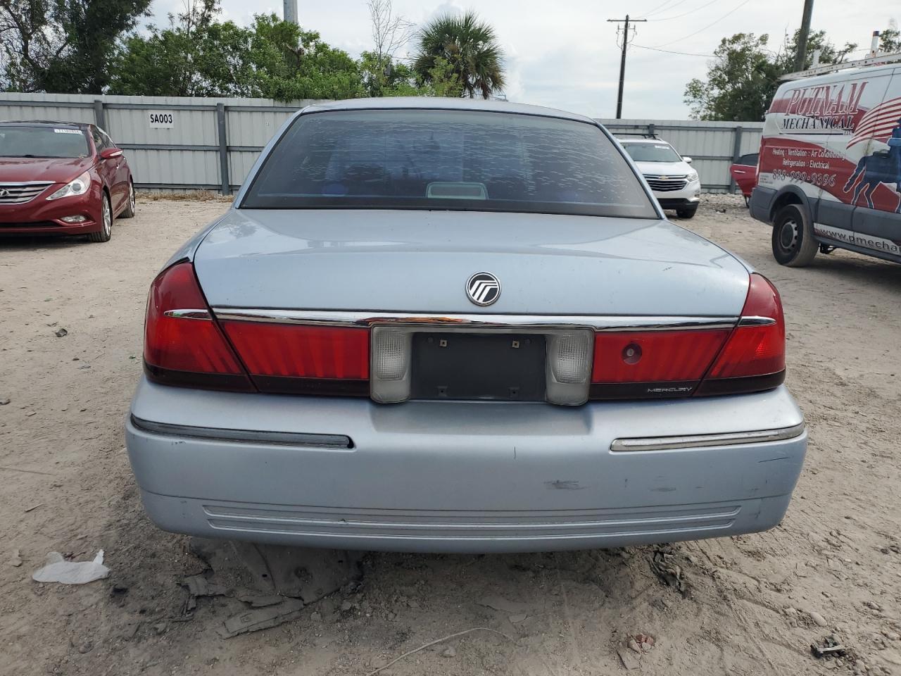 2001 Mercury Grand Marquis Ls VIN: 2MEFM75W41X619867 Lot: 71286894