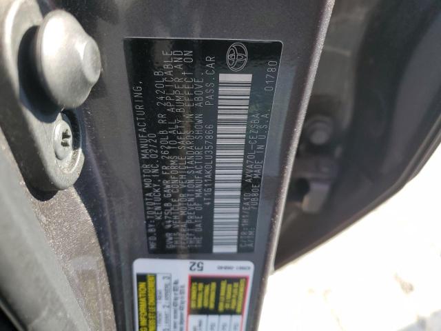 4T1G11AK0LU357866 Toyota Camry SE 13