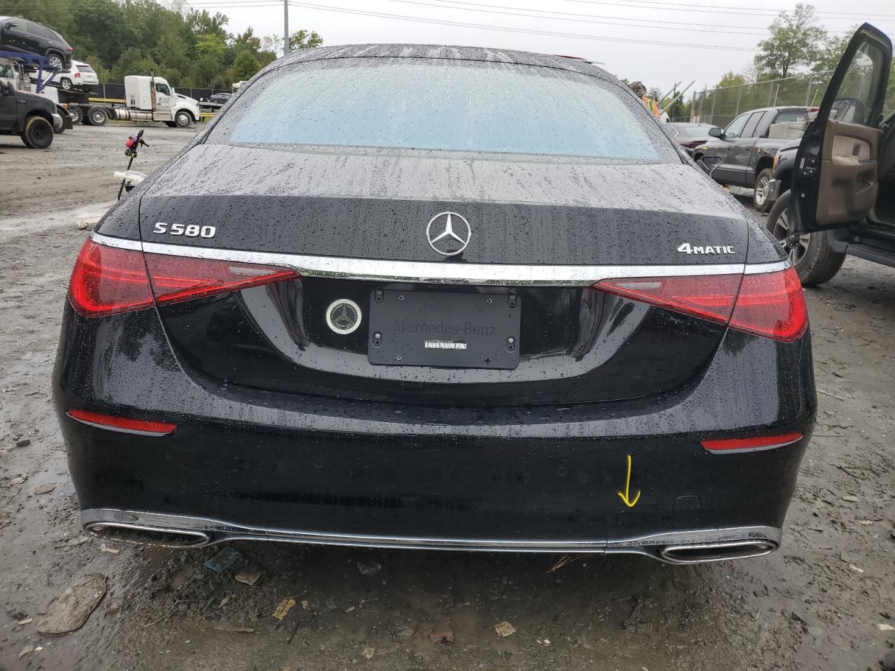 2024 Mercedes-Benz S 580 4Matic VIN: W1K6G7GB6RA275360 Lot: 72525454