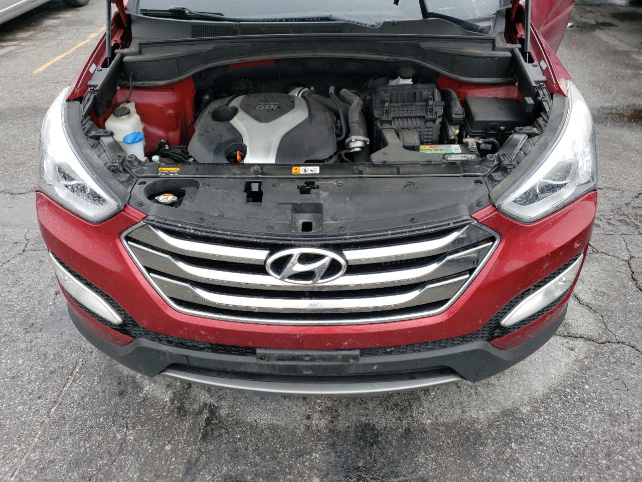 2013 Hyundai Santa Fe Sport VIN: 5XYZU3LA4DG076581 Lot: 71009274