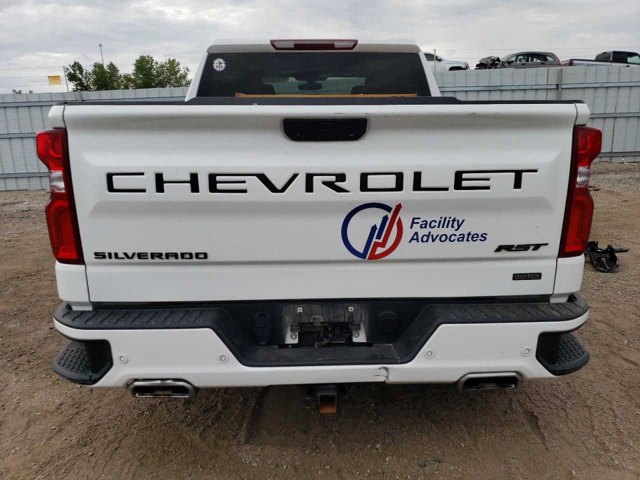 2022 Chevrolet Silverado Ltd K1500 Rst VIN: 1GCUYEEL7NZ166044 Lot: 70816394