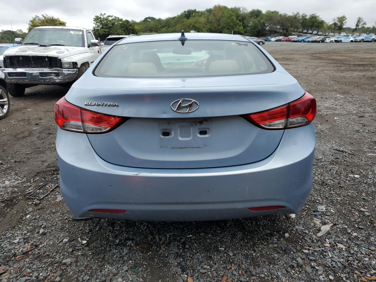 2012 Hyundai Elantra Gls VIN: KMHDH4AE3CU357676 Lot: 71821734