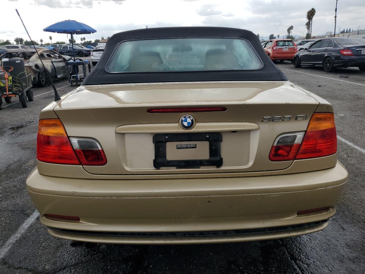 2000 BMW 323 Ci VIN: WBABR3347YEA83942 Lot: 72221274