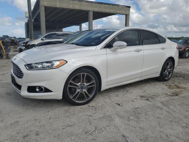 Sedans FORD FUSION 2015 White