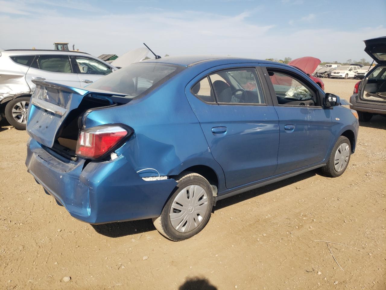 2022 Mitsubishi Mirage G4 Es VIN: ML32FUFJXNHF07260 Lot: 71031394