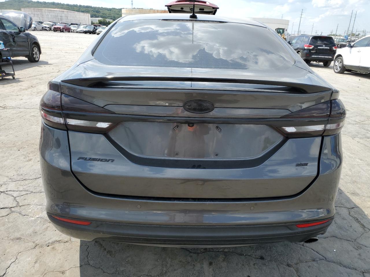 2018 Ford Fusion Se VIN: 3FA6P0HD0JR166846 Lot: 71166974