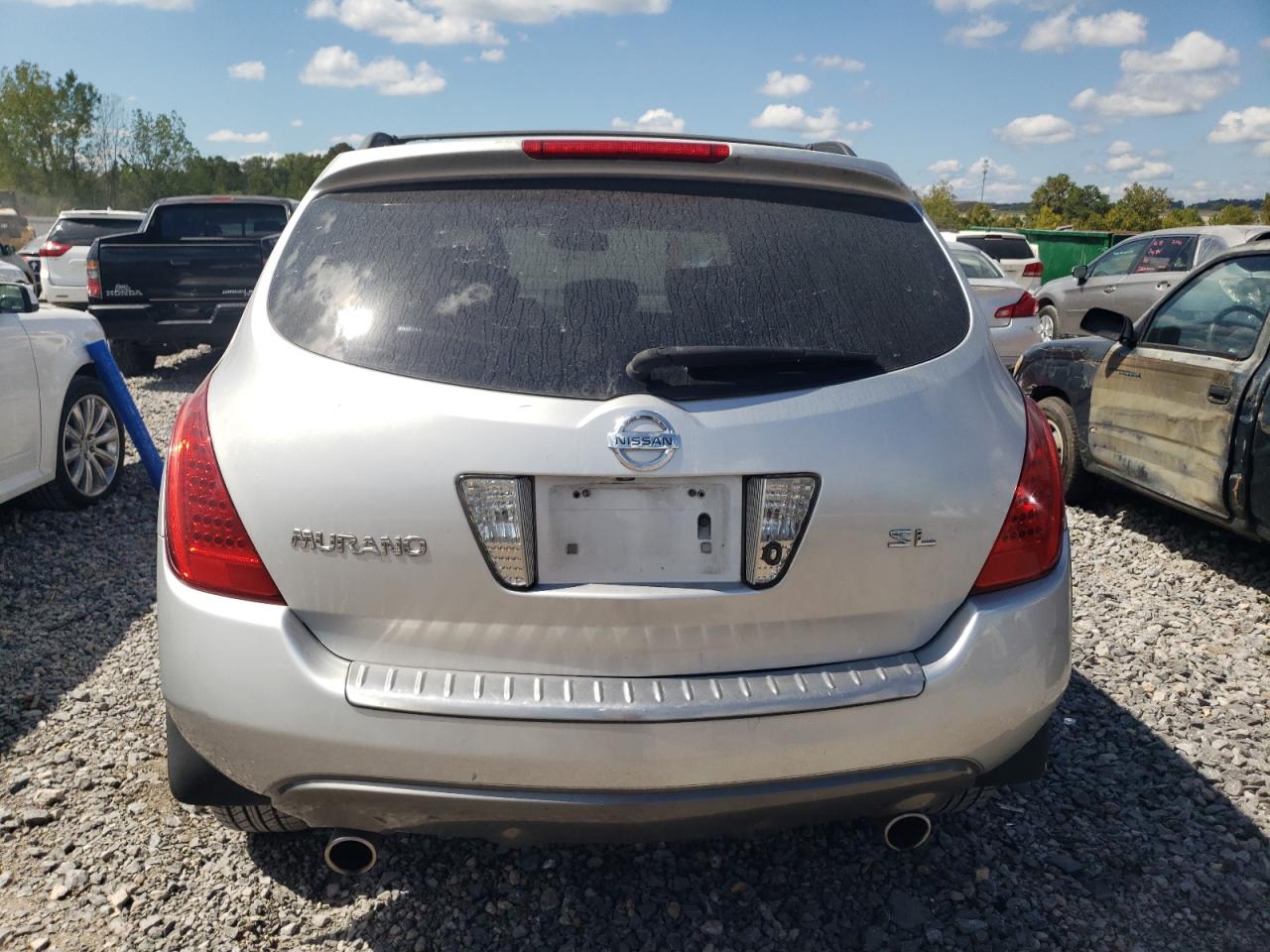 2006 Nissan Murano Sl VIN: JN8AZ08T86W407194 Lot: 72197224