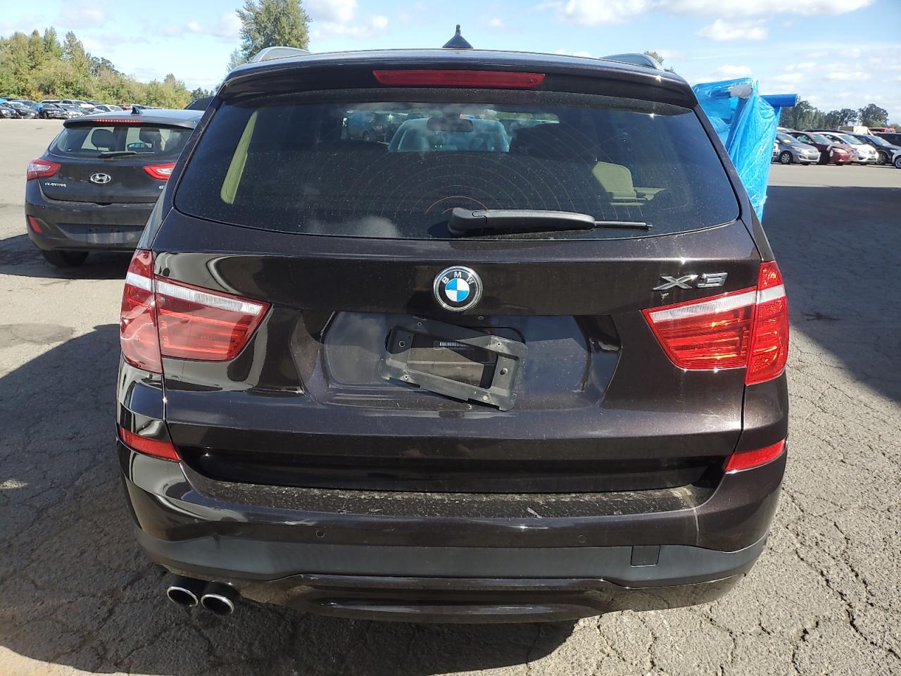 2016 BMW X3 xDrive28I VIN: 5UXWX9C51G0D93150 Lot: 72428564