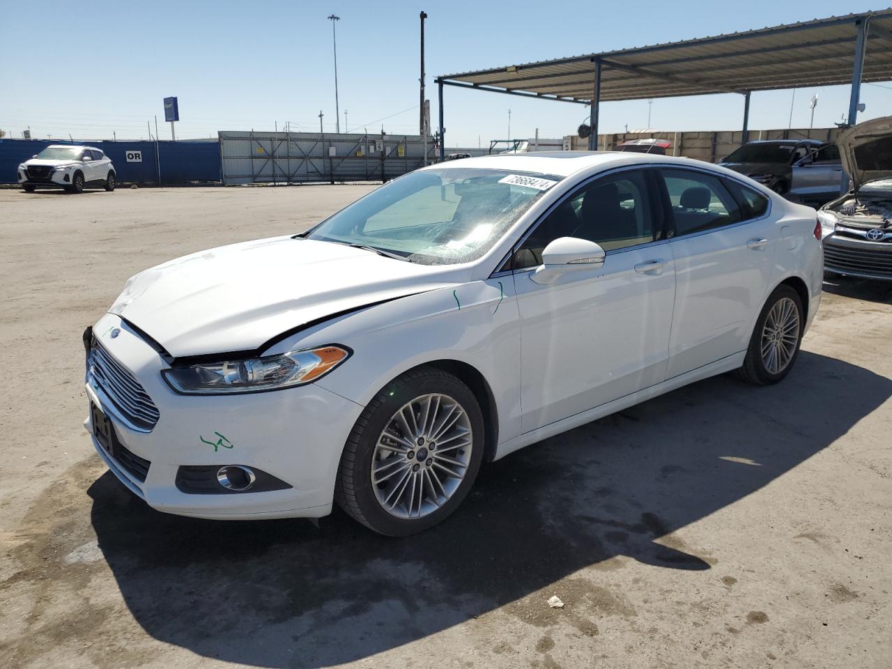 VIN 3FA6P0T99GR336388 2016 FORD FUSION no.1