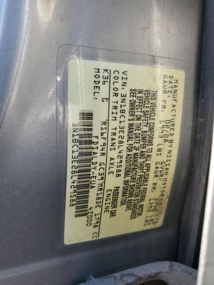 3N1BC13E28L429588 2008 Nissan Versa S