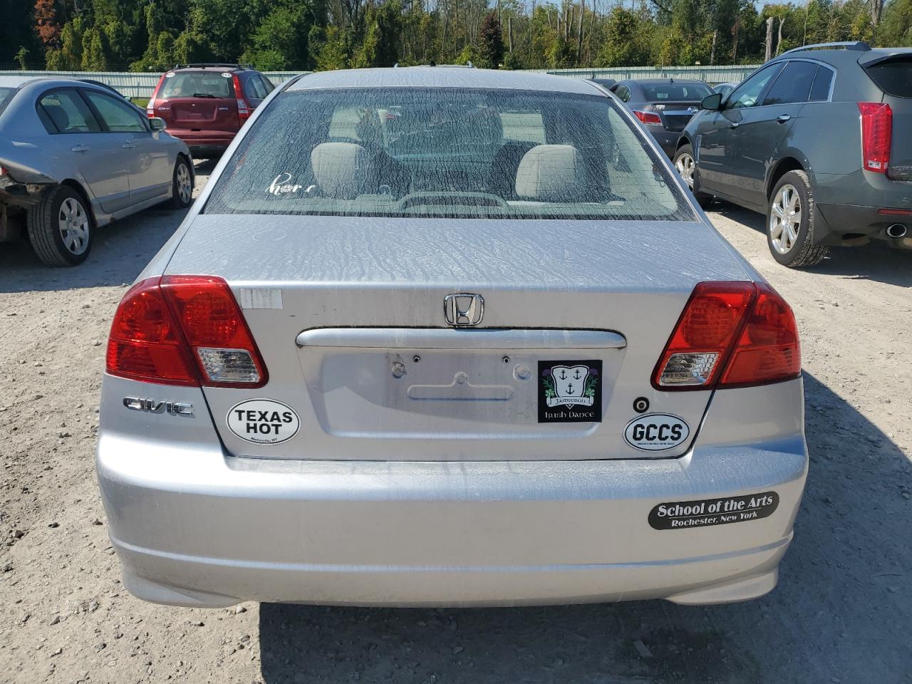 2004 Honda Civic Dx Vp VIN: 1HGES16374L008190 Lot: 71572554