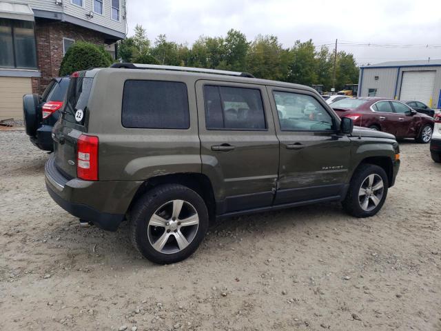  JEEP PATRIOT 2016 Зеленый