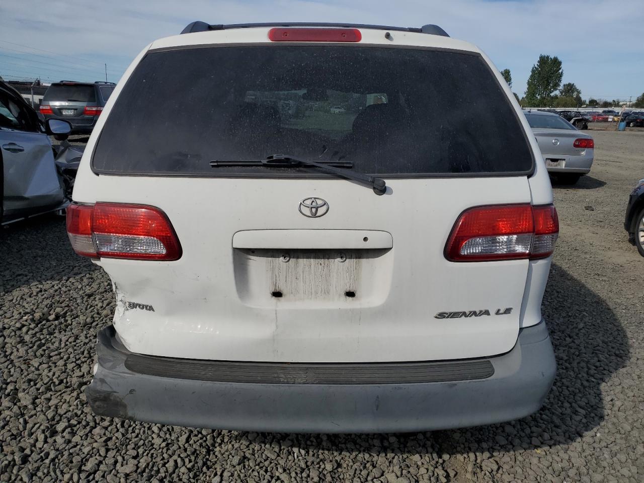 2001 Toyota Sienna Le VIN: 4T3ZF13C61U362980 Lot: 71986484