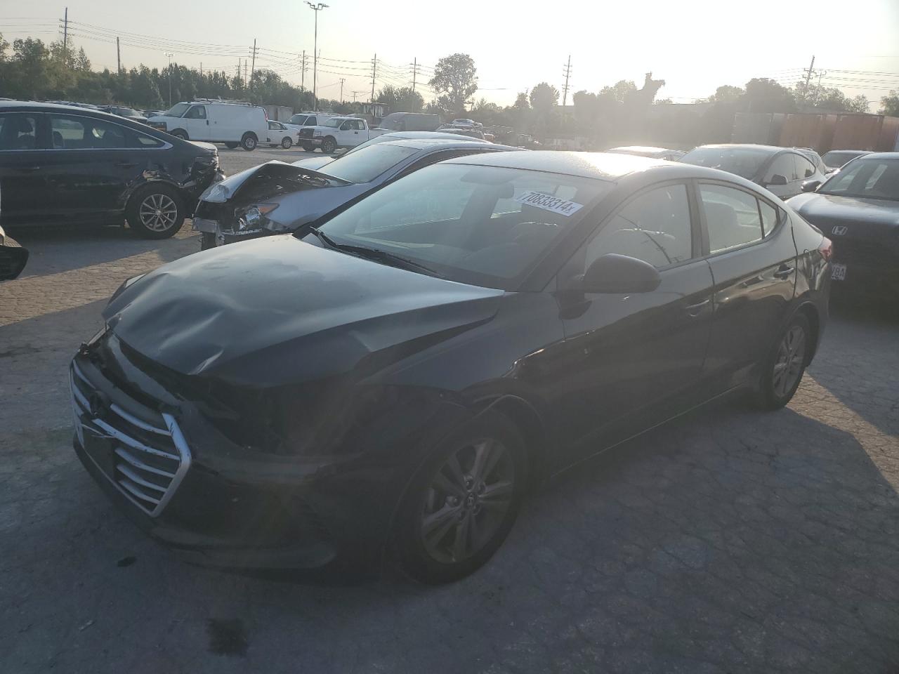 2018 Hyundai Elantra Sel იყიდება Bridgeton-ში, MO - Front End