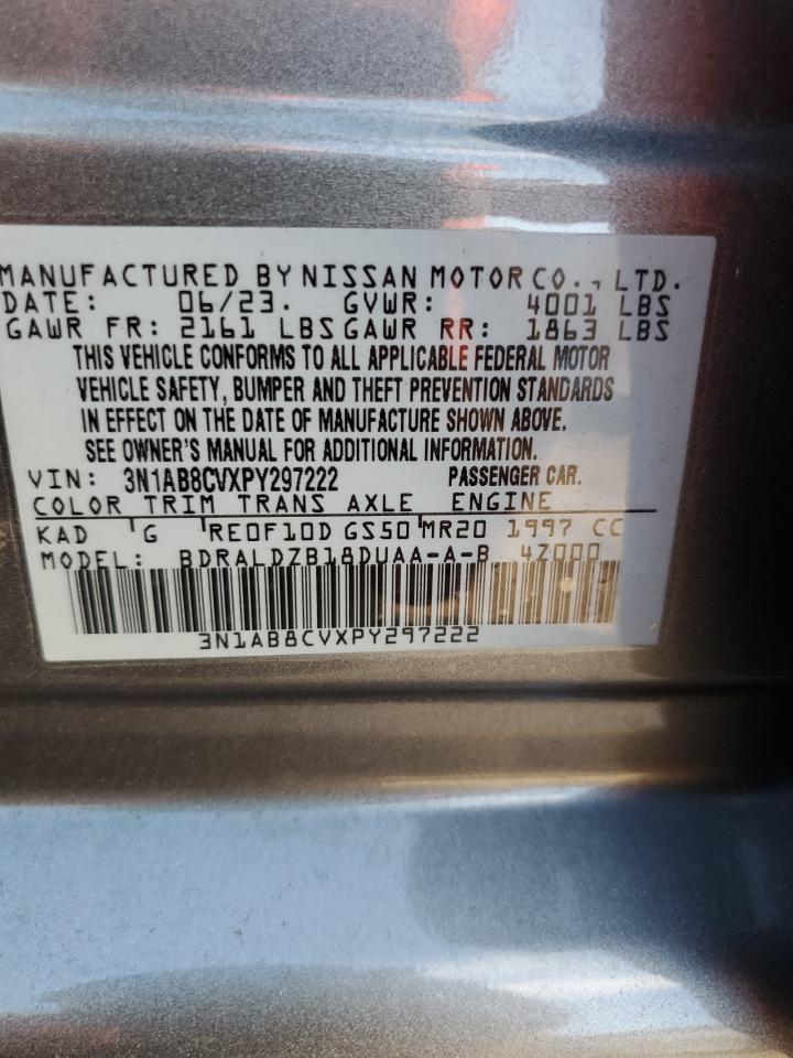 3N1AB8CVXPY297222 2023 Nissan Sentra Sv