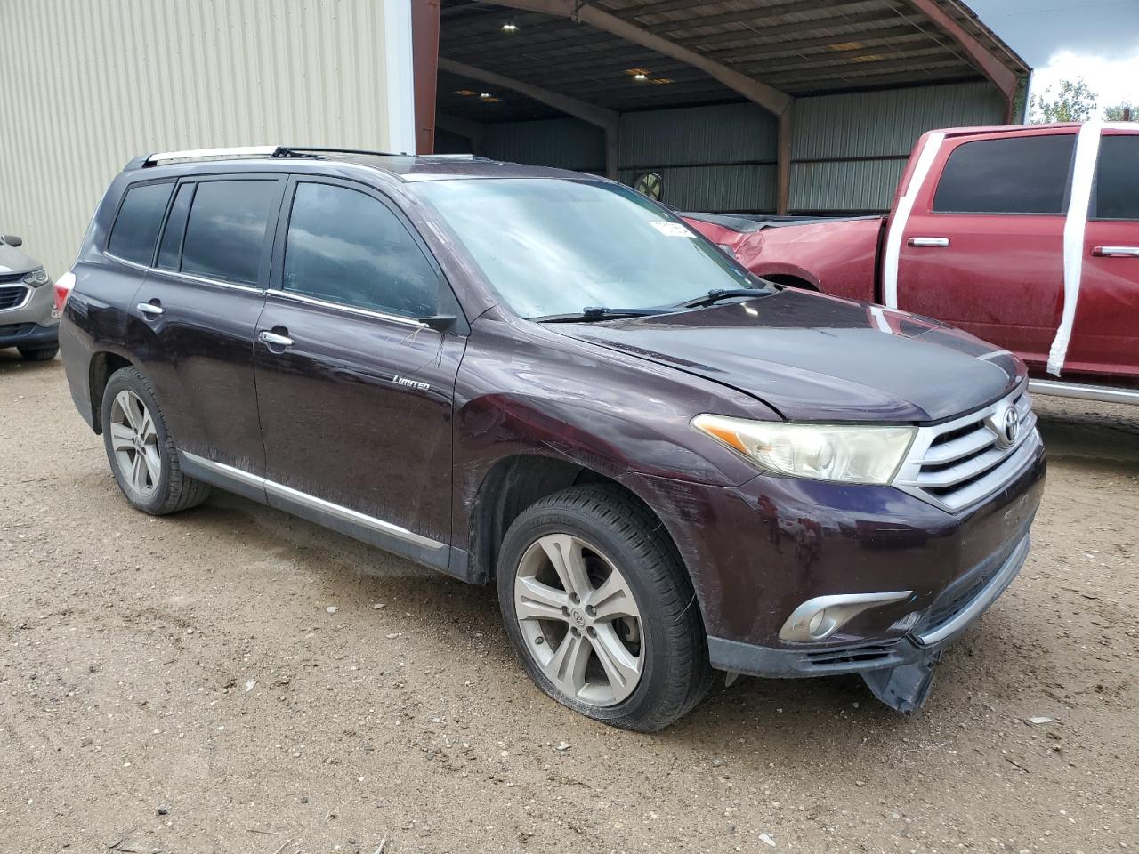 VIN 5TDYK3EHXDS104222 2013 TOYOTA HIGHLANDER no.4