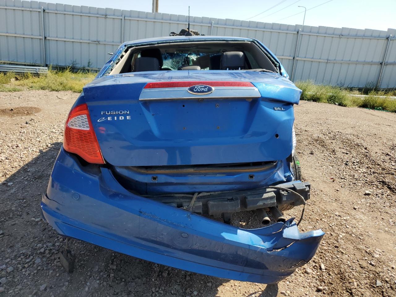 3FAHP0JA5CR338607 2012 Ford Fusion Sel