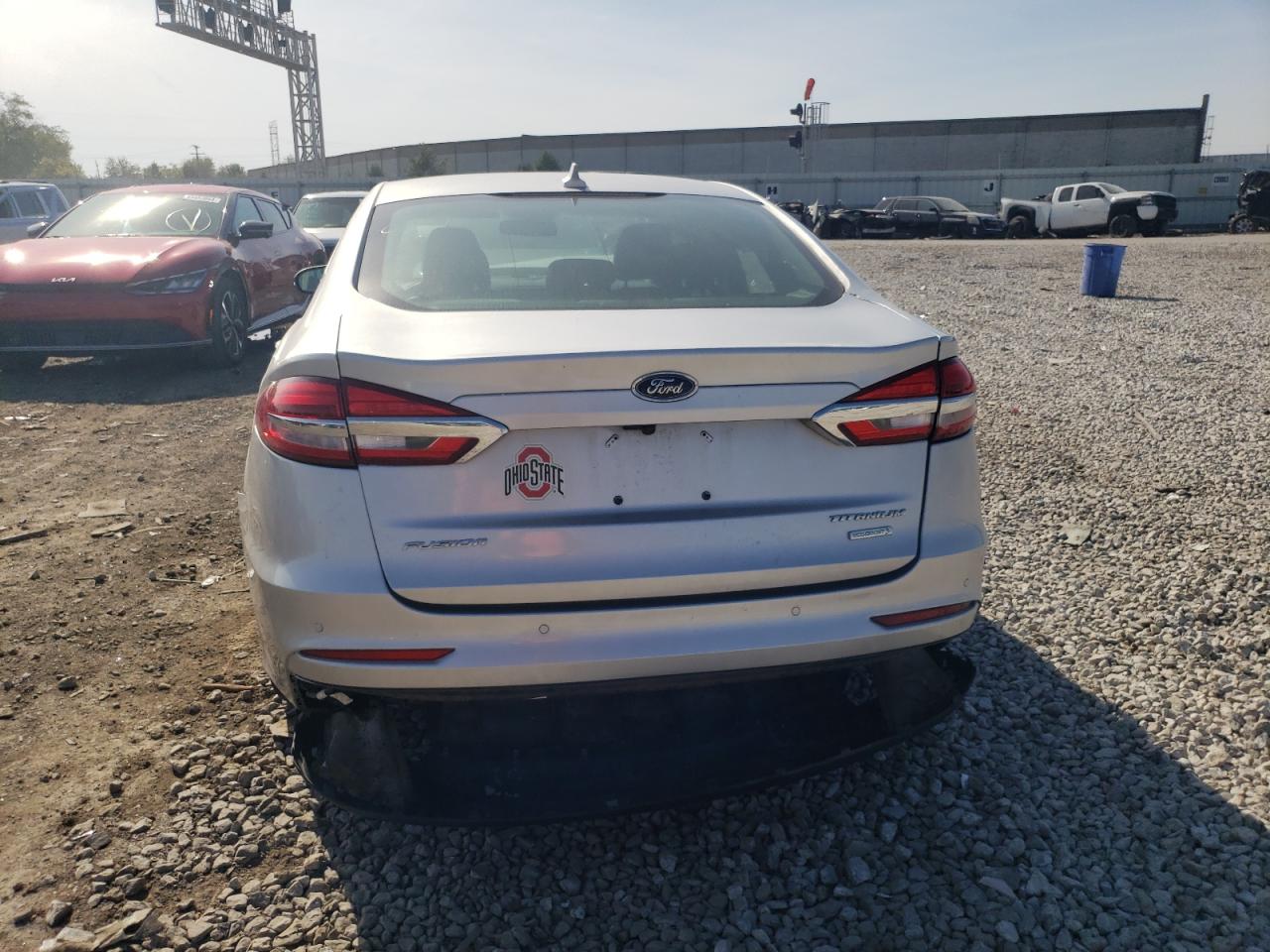 2019 Ford Fusion Titanium VIN: 3FA6P0D94KR242846 Lot: 70790654