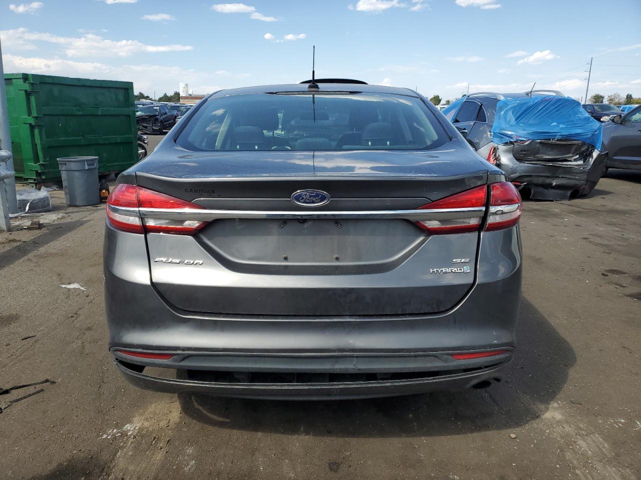 3FA6P0LU6JR172352 2018 Ford Fusion Se Hybrid