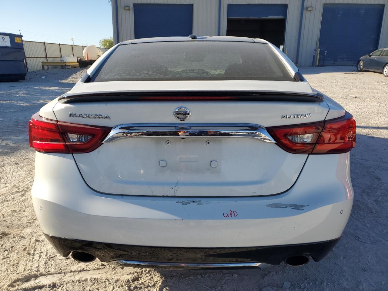 2016 Nissan Maxima 3.5S VIN: 1N4AA6AP5GC381598 Lot: 72956274