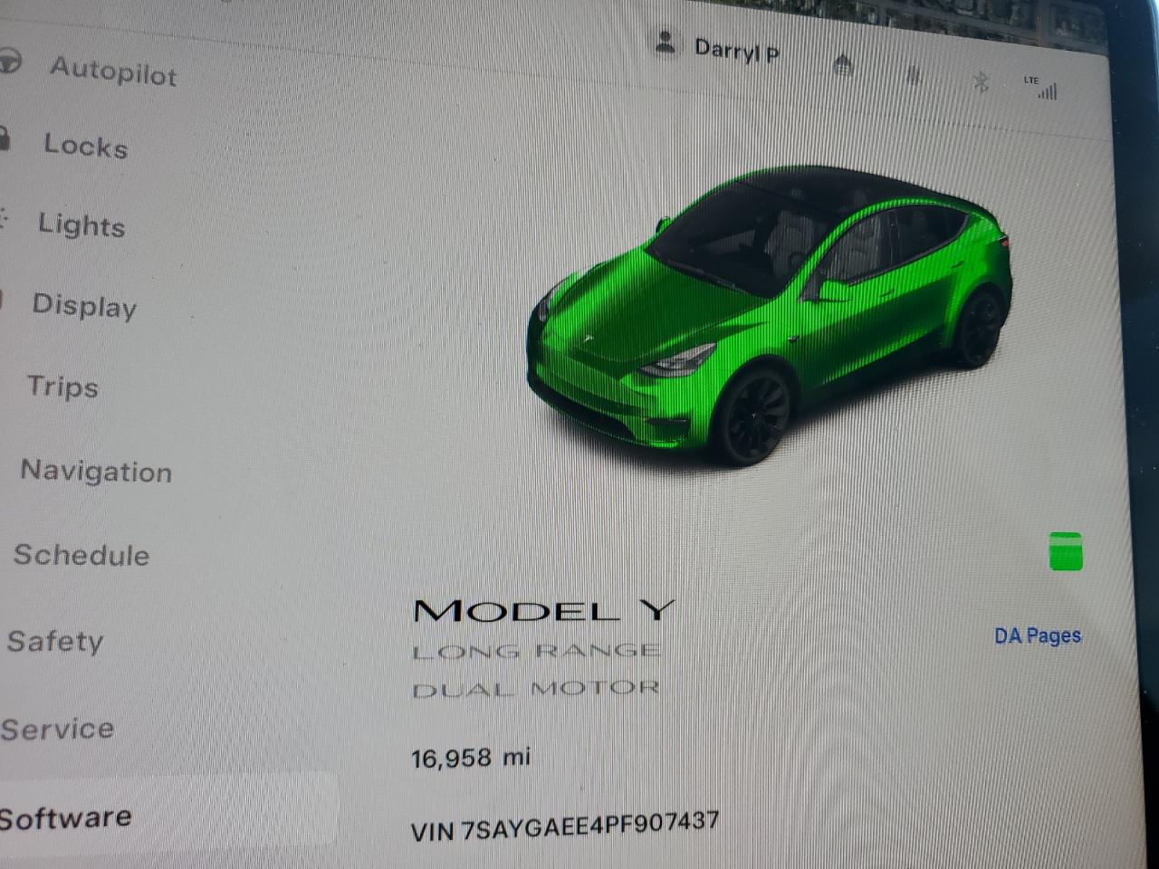 7SAYGAEE4PF907437 2023 Tesla Model Y