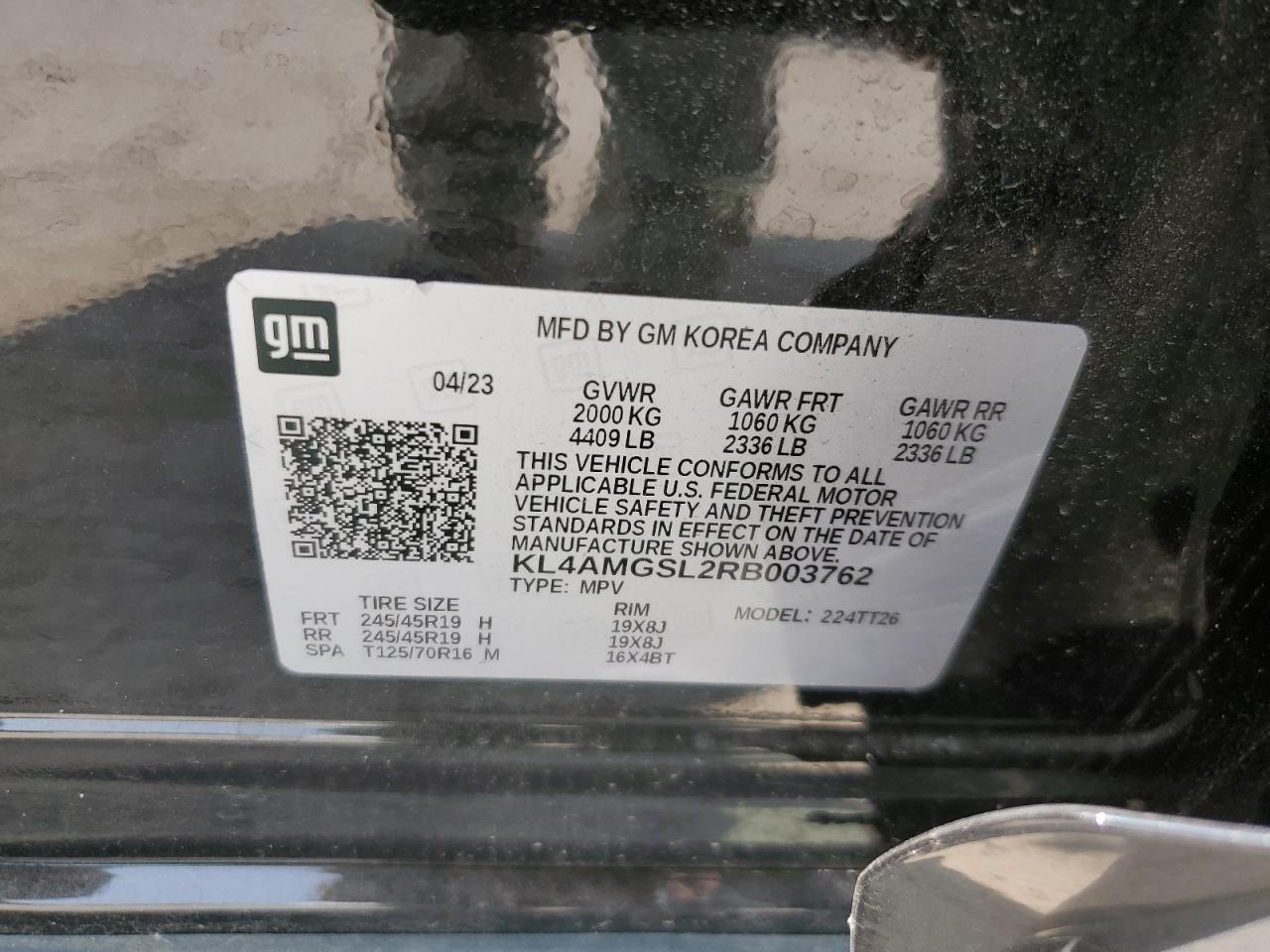 KL4AMGSL2RB003762 2024 Buick Encore Gx Avenir