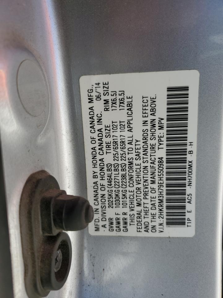 2HKRM3H79EH550984 2014 Honda Cr-V Exl