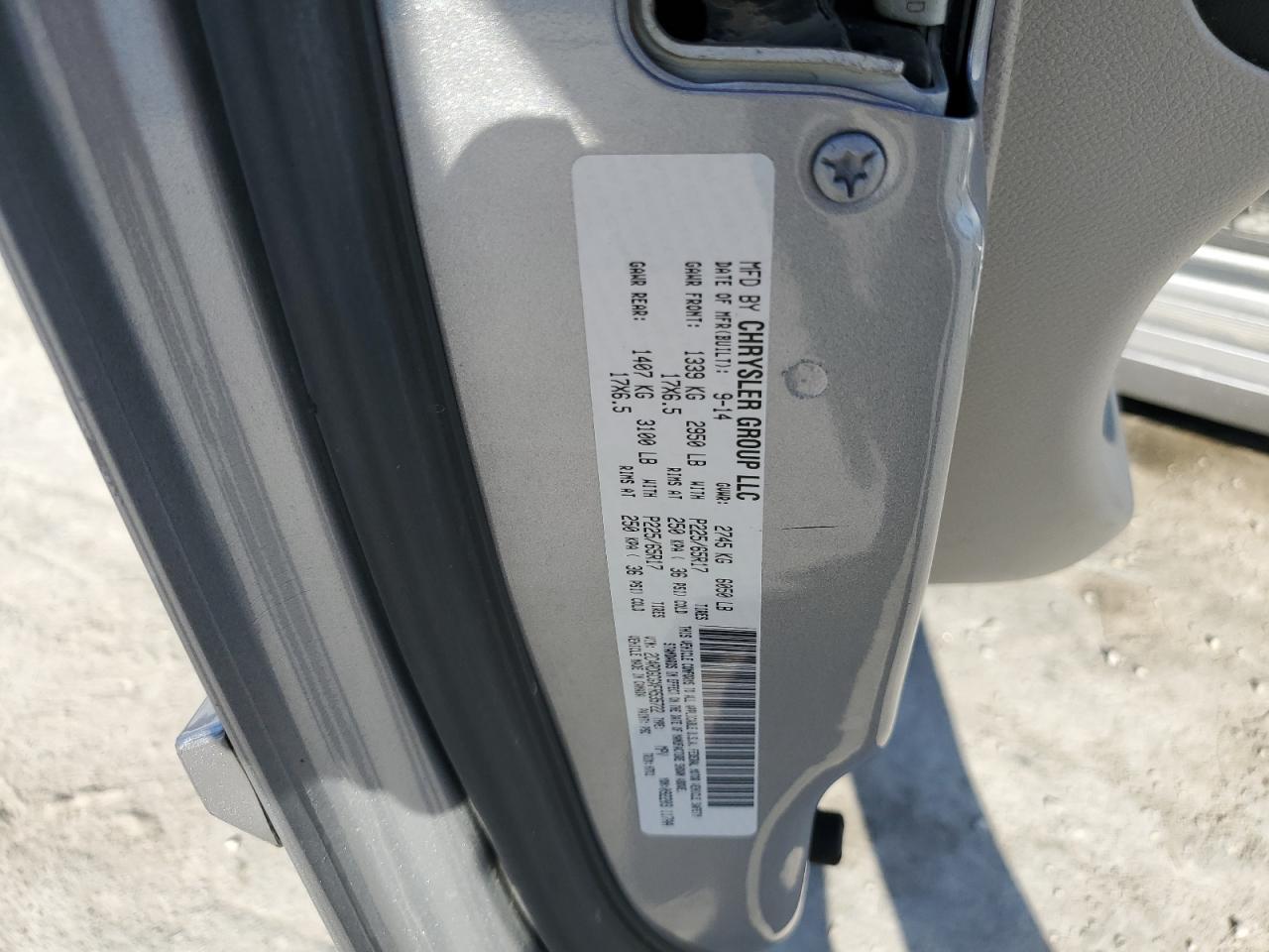 2015 Dodge Grand Caravan Sxt VIN: 2C4RDGCGXFR535722 Lot: 72329434