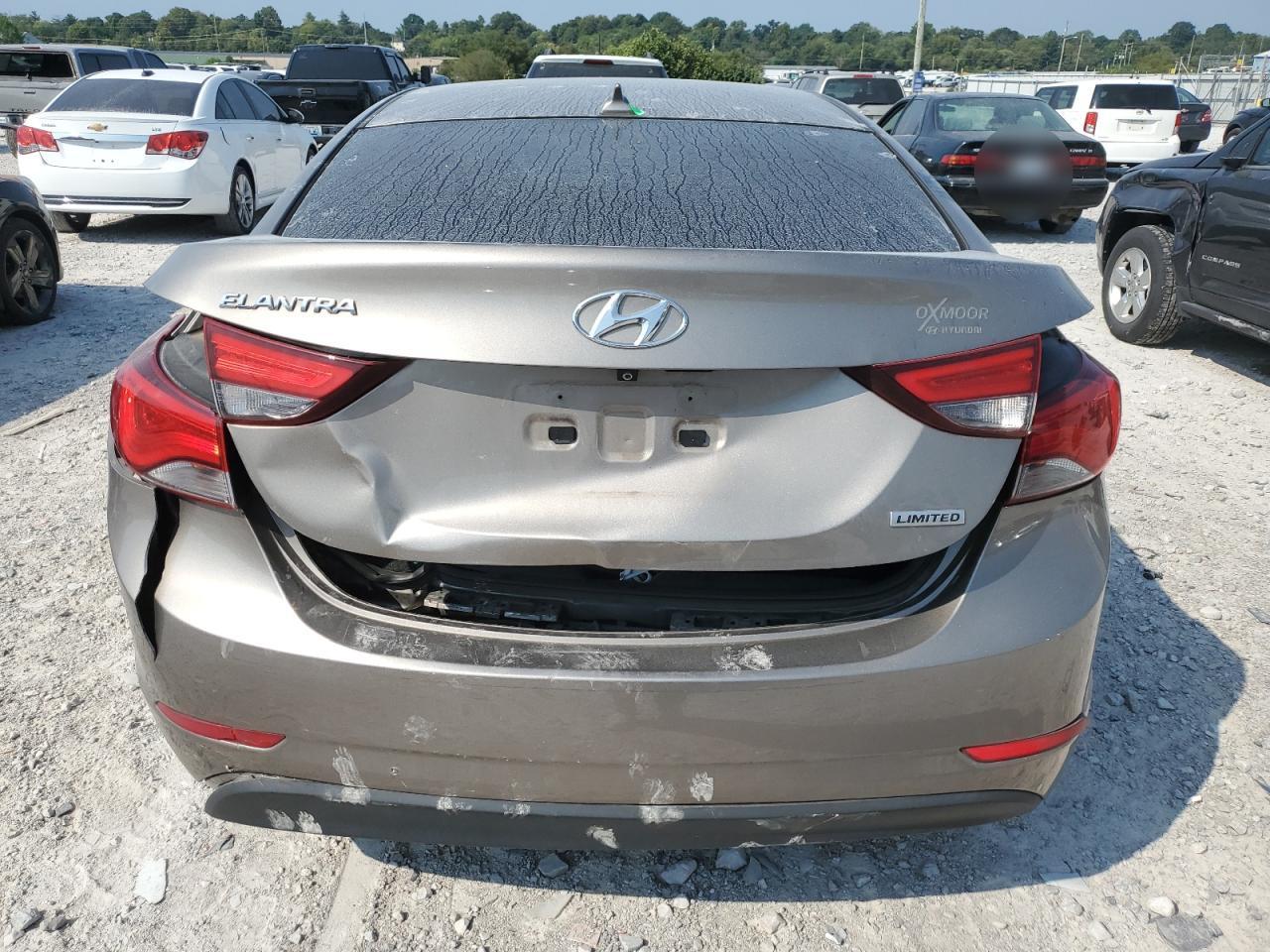 2016 Hyundai Elantra Se VIN: 5NPDH4AE5GH762605 Lot: 68812764