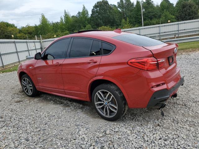  BMW X4 2016 Красный