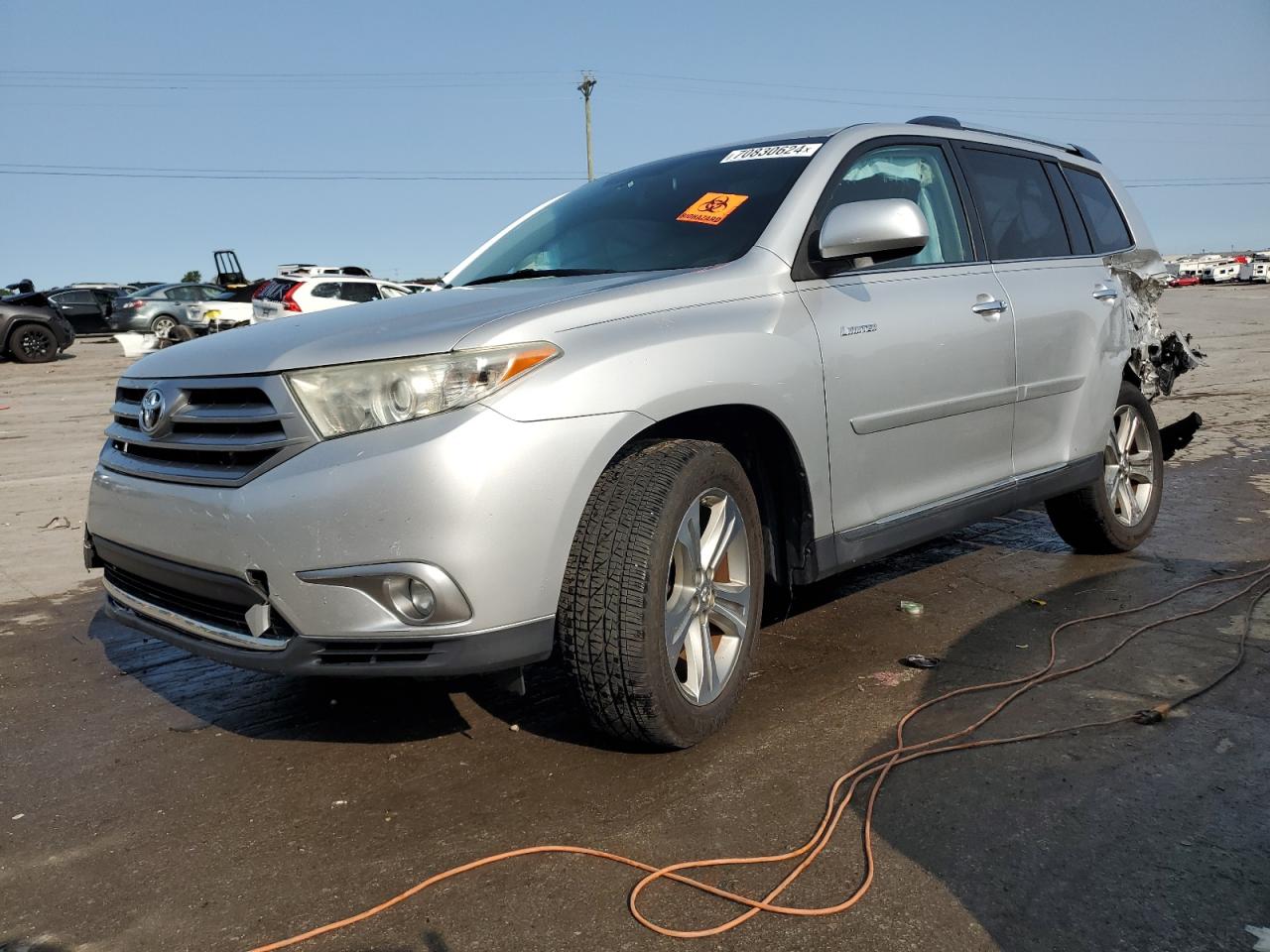 VIN 5TDYK3EH3DS099767 2013 TOYOTA HIGHLANDER no.1