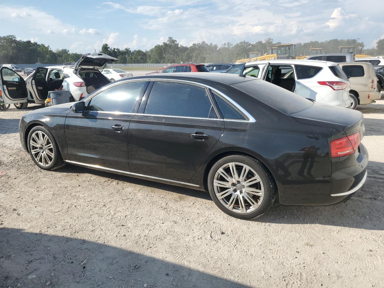 2014 Audi A8 L Quattro VIN: WAURGAFD7EN003858 Lot: 72188684