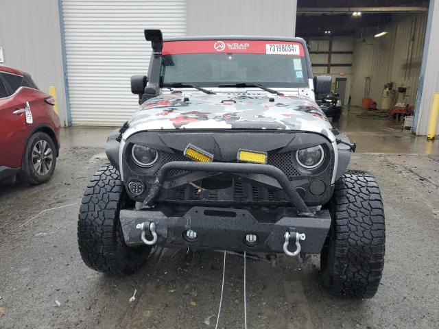 Parquets JEEP WRANGLER 2012 Srebrny