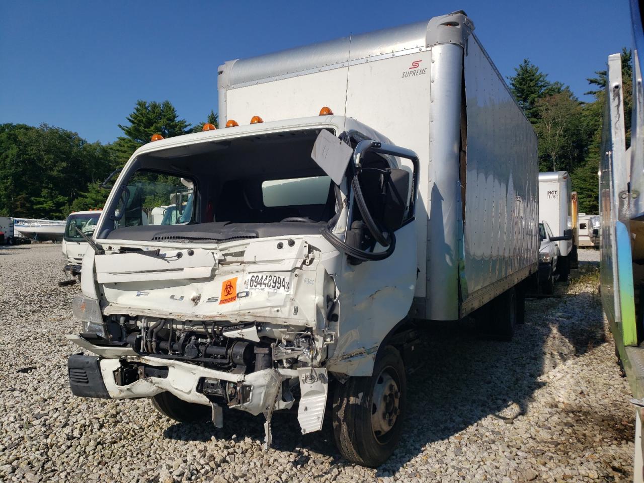 2020 Mitsubishi Fuso Truck Of America Inc Fe Fec9Ts للبيع في West Warren، MA - Rollover